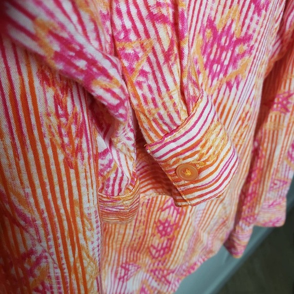 NEW DIRECTION WEEKEND LIGHTWEIGHT BUTTON DOWN LADIES SIZE XL - Picture 3 of 8